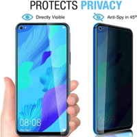 Anti-spy tempered glass screen protector for realme 7 pro case cover on realme7pro 7pro 6.4 protective phone privacy glass