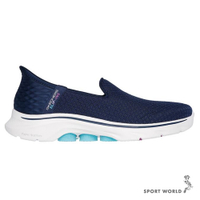 Skechers 健走鞋 女鞋 Go Walk 7-Daley Slip-Ins 藍【運動世界】125228NVAQ
