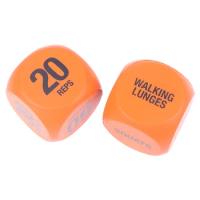 One pair PU Foam Stress Ball Toy Gift 7cm Square Fitness Exercise Dice For Group Gym Exercise Classes