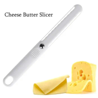1PC Cheese Butter Slicer Peeler Cutter Tool Wire Thick Hard Soft Handle Plastic Cheese Knife Cooking Baking Tools