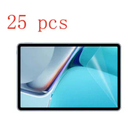 Clear HD Screen Protector Plastic Film For Huawei Matepad 10.4 2020/Matepad 10.8 2020/11 2021/Matepad Pro 10.8 2019 2021 25PCS