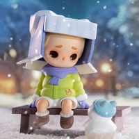 52TOYS NOOK Waiting In Winter Limited style Figure Toys Doll Cute Anime Figure Desktop Ornaments Gift Collection