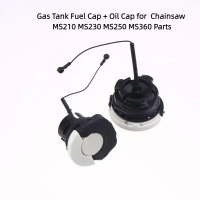 2PCSSET CAP CAP CAP minyak UNTUK SH MS210 MS230 MS240 MS250 MS360 MS192T 034 036 Chainsaw Ganti bahu