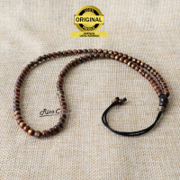 ⁠Kalung Tasbih Pria Wanita Kecil Keren Taliarus Tali Arus Akar Bahar Serat Emas Laut ASLI Original 9