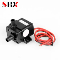 240L/H Water Pump DC 12V 24V Solar Brushless Motor Circulation Submersible Water Pumps 4.8W Watering Pump Pool Pump Ultra Quiet