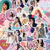 10/30/50pcs Singer Melanie Martinez Stickers Girls Cartoon Sticker