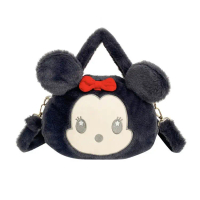 Autumn and Winter Crossbody Bag Cute Strawberry Bear Bag Women's Handbag New Plush Bag Niche Furry S