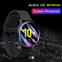 2pcs Full film For Samsung Galaxy watch active 2 Screen Protector 3D Ultra-thin watch Active2 44mm 40mm Accessories