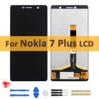 6.0" Original LCD Display For Nokia 7 Plus LCD TA-1041 TA-1062 TA-1046 with Touch Screen Digitizer Assembly Replacement Part