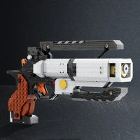 MOC Apex Legends &amp; Titanfalled 2 Wingman Revolver Bricks Military Gun Games Pistol Model Building Block Kids Toys Birthday Gifts