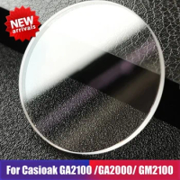 For Casio GA2100 GAB2100 GA-2100 GA-B2100 Watch Mineral Flat glass Crystal Sapphire glass mask lens Men repair parts accessories