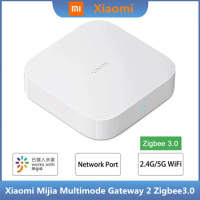 Original Xiaomi MI Smart Home Hub 2 Chinese version Gateway Zigbee 3.0 Intelligent Multi-mode Wifi 5GHz 2.4GHz Bluetooth Mesh