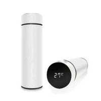 Tumbler Sakura LED Suhu Glossy 50ml PUTIH