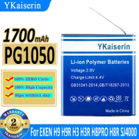 YKaiserin-Bateria para câmera, 1700mAh, PG1050, PG 1050, para EKEN H9, H9R, H3, H3R, H8PRO, H8R, SJ4000, SJCAM, SJ5000, M10, SJ5000X
