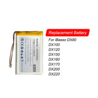 Replacement Battery For iBasso DX80 DX100 DX120 DX150 DX160 DX170 DX200 DX220 Audio