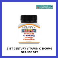 21ST CENTURY VITAMIN C 1000MG ORANGE (60 TABLETS)