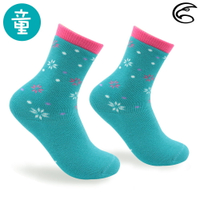 ADISI 兒童雪花對折雪襪AS17042(S-L) / 城市綠洲專賣(保暖襪、毛襪、保暖透氣)