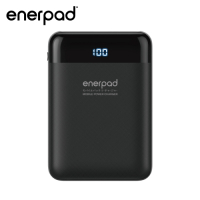 【enerpad】Q810-BK迷你高容量顯示型10000mAh行動電源-黑色