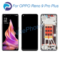 for OPPO Reno 9 Pro Plus LCD Screen + Touch Digitizer Display 2412*1080 PGW110,Reno 9 Pro + LCD Screen Display