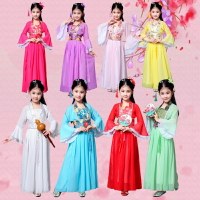兒童古裝服裝仙女公主裙超仙西游記角色扮演七仙女服裝女童演出服