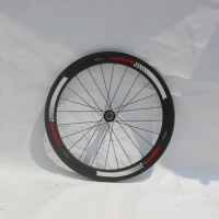 Naturefly 38mm Clincher Carbon Road Wheel Bicycle Wheelset 700C Cycle Bike Rims Track Fixed Gear WheelFree Shipping