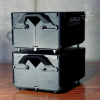 【野道家】ANGLE 迷你小鐵箱 調味料放置架 收納箱