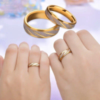 ScF Collection Cincin titanium pasir doff harga 1 pcs