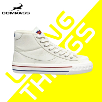 Compass Retrograde Hi Cream - Sepatu Sneakers Casual Pria Wanita Ori