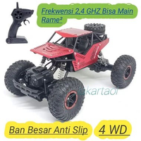 LC - Mainan Mobil Remote Control Besar OffRoad 4 WD Body Metal Mobil Remot Kontrol Murah Rover 4 WD 