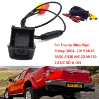 Parking Reverse Backup CCD HD Car Rear View Camera For Toyota Hilux Vigo Pickup 2004~2019 AN10 20 30 120 130 2.8 DC GD-6 4X4