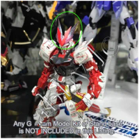 for RG 1/144 Astray Red Blue Frame D.L Model Plastic Painted MBF-P02 Red Dragon Horn Conversion Parts ver. 1.5 / 2.0 Kit