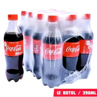 12 Botol Sekrat Minuman Fanta Coca Cola Sprite 390ml Grosir Soda Drink Gembira Grosiran Lusinan 12 B