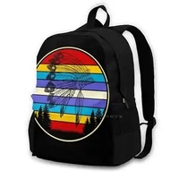 Headress Fashion Travel Laptop School Backpack Bag Native Native