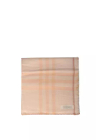 Burberry Check Wool Silk Scarf 圍巾