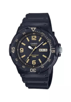 CASIO Casio Men's Analog MRW-200H-1B3V Black Resin Band Casual Watch