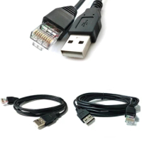 New USB To RJ50 Console Cable AP9827 For APC Smart UPS 940-0127B 940-127C 940-0127E With Molded Strain Relief Boot