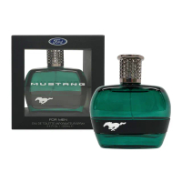 【FORD MUSTANG 福特野馬】美式傳奇綠鑽男性淡香水 100ml(專櫃公司貨)