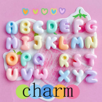 in stockCharm Letter A-Z Number 0-9 Accessories made of attractive plastic material