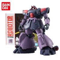 Bandai Genuine Gundam Anime Figure Robot Spirits MS-09F Dom Tropen Collection Gunpla Anime Action Figure Toys for Children