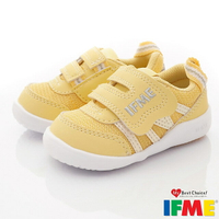 ✫IFME日本健康機能童鞋-輕量學步鞋IF20-181802黃(寶寶段)