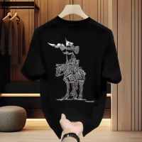 (COD) baju kaos pria keren distro kaos katun asli model terbaru musim semi panas gaya korea longgar 