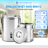 Bình Giữ Nhiệt Inox Dung Tích Lớn 10L 20L 30L 40L 50L 60L Có Vòi & Không Vòi