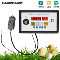 Small Intelligent Incubator Thermostat 12V Automatic Multi-Function Digital Display Egg Incubator Control System