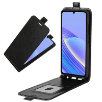 For TCL 40R Case Flip Leather Cases Soft Cover Vertical Wallet Leather With Credit Card Slot For TCL 40 SE