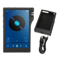 Bluetooth MP3 Player 4.0 Inch Touchscreen HiFi Lossless Sound High Resolution Portable MP3 Player for Android 9.0
