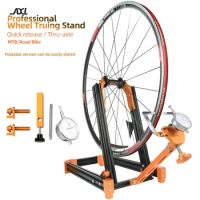Professional Bicycle Wheel Tuning Stand Foldable Bicycle Adjustment Rims MTB Road Bike Wheel Tool Set BMX Bicycle Repair Tools