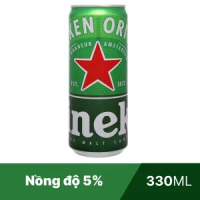 Bia Heineken Sleek lon 330ml