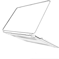 Transparent Clear for Macbook Pro 13 Inch Case 2020 M1 A2338 Retina A1502 A1425 Matte Cover for Apple Air 13.6'' M2 2022 A2681