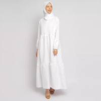 Arafah Gamis Wanita 02 White