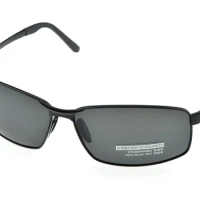 =CLARA VIDA= black Al mg alloy shield sun glasses mens Custom Made Nearsighted Minus Prescription polarized sunglasses -1 to -6